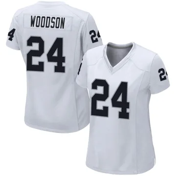 Charles Woodson Las Vegas Raiders Youth Black Backer T-Shirt 