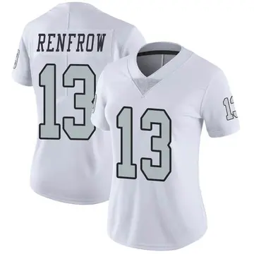 Raiders #13 Hunter Renfrow White Men's Stitched Football Limited Rush Jersey  on sale,for Cheap,wholesale from China