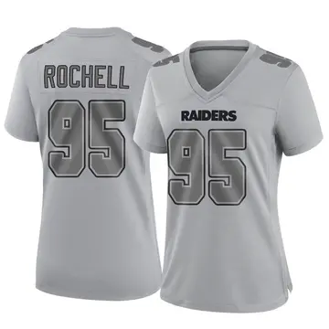 Women's Nike Isaac Rochell Black Las Vegas Raiders Team Game Jersey Size: Extra Large