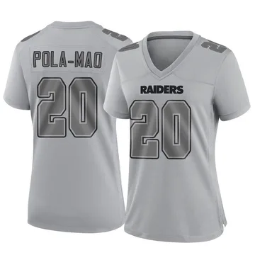 Nike Isaiah Pola-Mao Las Vegas Raiders Men's Legend White Color Rush Jersey