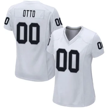 Jim Otto Las Vegas Raiders Men's Black Name & Number Logo T-Shirt 