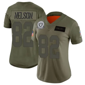 Youth Nike Josh Jacobs Olive Las Vegas Raiders 2021 Salute to Service Game Jersey