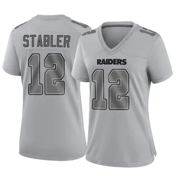 Nike Ken Stabler Las Vegas Raiders Men's Elite White Vapor Untouchable  Jersey