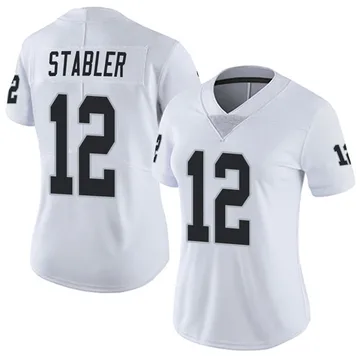 Nike Ken Stabler Las Vegas Raiders Men's Elite White Vapor