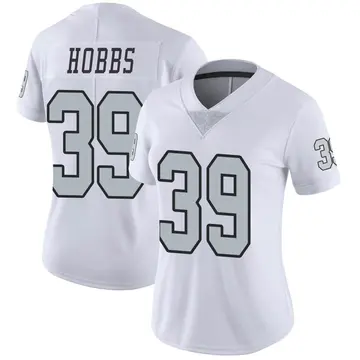 Nate Hobbs Las Vegas Raiders Youth Name & Number Logo T-Shirt - Ash