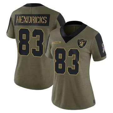 Mitchell and Ness Ted Hendricks Las Vegas Raiders Men's Authentic Black  Team Color Throwback Jersey