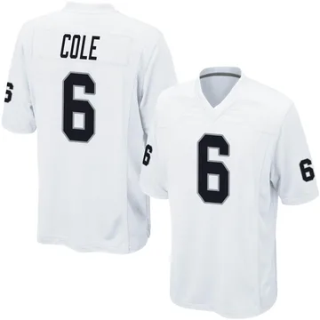 AJ Cole Las Vegas Raiders Youth Black Name & Number Logo T-Shirt 