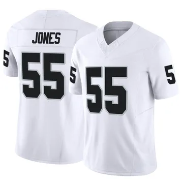 CHANDLER JONES LAS VEGAS RAIDERS WOMANS LONGSLEEVE JERSEY SHIRT MAJESTIC  NEW