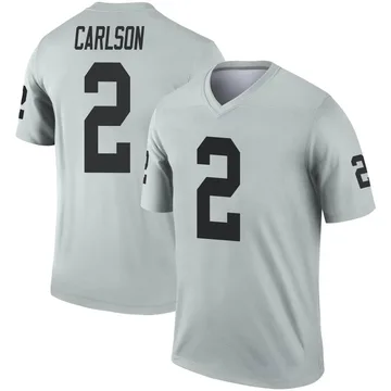 Nike Daniel Carlson Las Vegas Raiders Men's Game White Jersey