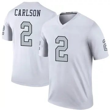 Men's Nike Daniel Carlson Black Las Vegas Raiders Game Player Jersey