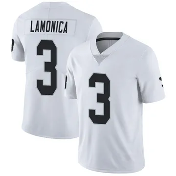 Daryle Lamonica Las Vegas Raiders Men's Name & Number Logo Long Sleeve T- Shirt - Ash