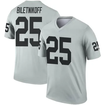 Fred Biletnikoff Las Vegas Raiders Men's Black by Midnight Mascot