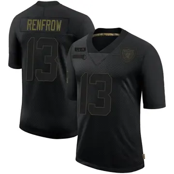 Las Vegas Raiders Hunter Renfrow #13 Nfl 2020 White Jersey - Bluefink