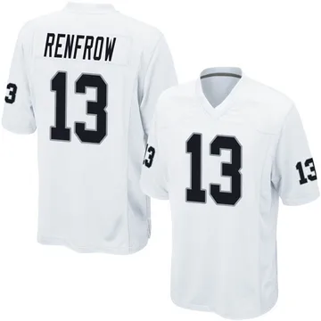 LAS VEGAS RAIDERS HUNTER RENFROW #13 SIGNED STITCHED COLOR RUSH JERSEY JSA