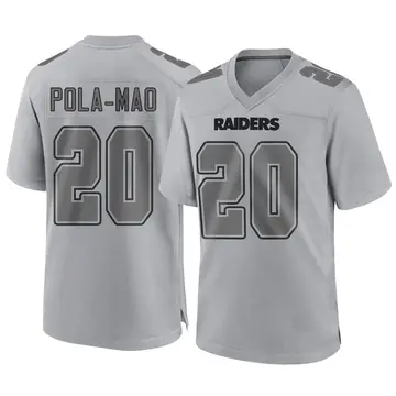 Nike Isaiah Pola-Mao Las Vegas Raiders Men's Legend White Color Rush Jersey