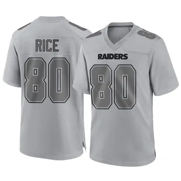 Nike Jerry Rice Las Vegas Raiders Men's Game Black Team Color Jersey