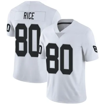 Nike Jerry Rice Las Vegas Raiders Men's Game Black Team Color Jersey