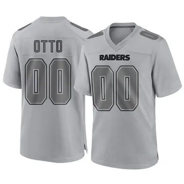 Jim Otto Las Vegas Raiders Men's Backer T-Shirt - Ash