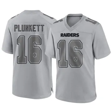 RAIDERS LEGEND #16 JIM PLUNKETT CUSTOM HIGH QUALITY STITCHED JERSEY SIZE  LARGE