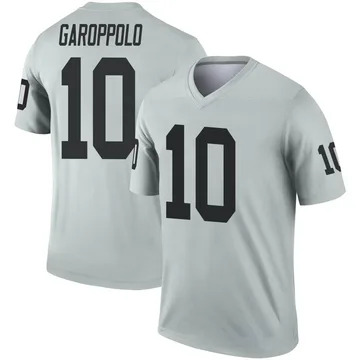 Jimmy Garoppolo Las Vegas Raiders Men's Legend White Color Rush T-Shirt