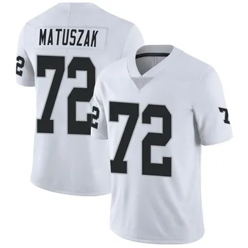 John Matuszak Las Vegas Raiders Men's Name & Number Logo T-Shirt - Ash