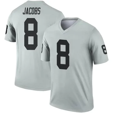 Josh Jacobs Las Vegas Raiders Nike Youth Inverted Team Game Jersey - Silver