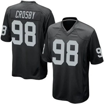 Maxx Crosby Las Vegas Raiders Hoodie Jersey – Jerseys and Sneakers