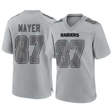 Michael Mayer Men's Nike Black Las Vegas Raiders Custom Game Jersey Size: Small