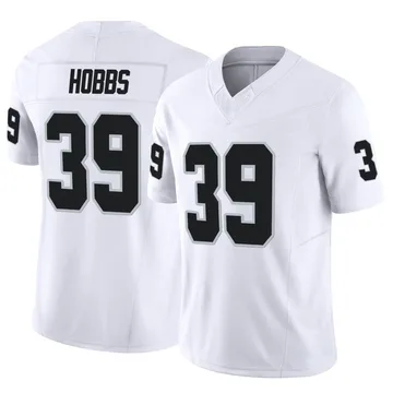 Nate Hobbs Las Vegas Raiders Men's Backer T-Shirt - Ash