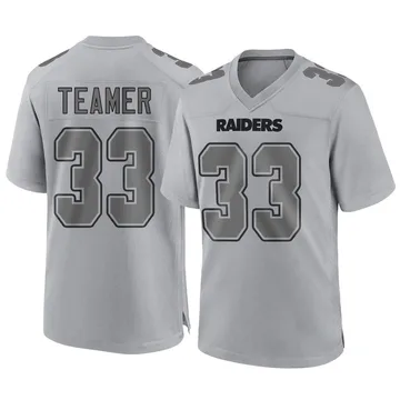 Roderic Teamer Las Vegas Raiders Game Jersey - Black Nfl - Dingeas