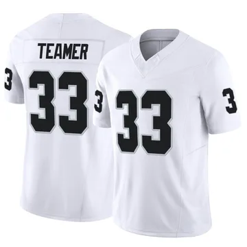 Roderic Teamer Las Vegas Raiders Game Jersey - Black Nfl - Dingeas