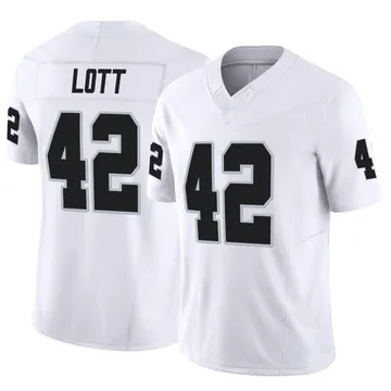 Ronnie Lott Las Vegas Raiders Men's Color Rush Legend Nike Jersey - White