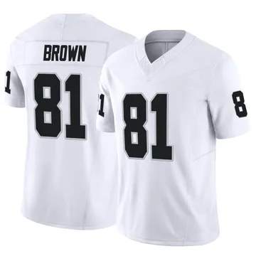 Nike Willie Brown Las Vegas Raiders Youth Legend Inverted Silver Jersey